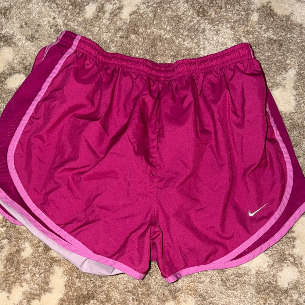Nike Women's Fuchsia Athletic Shorts